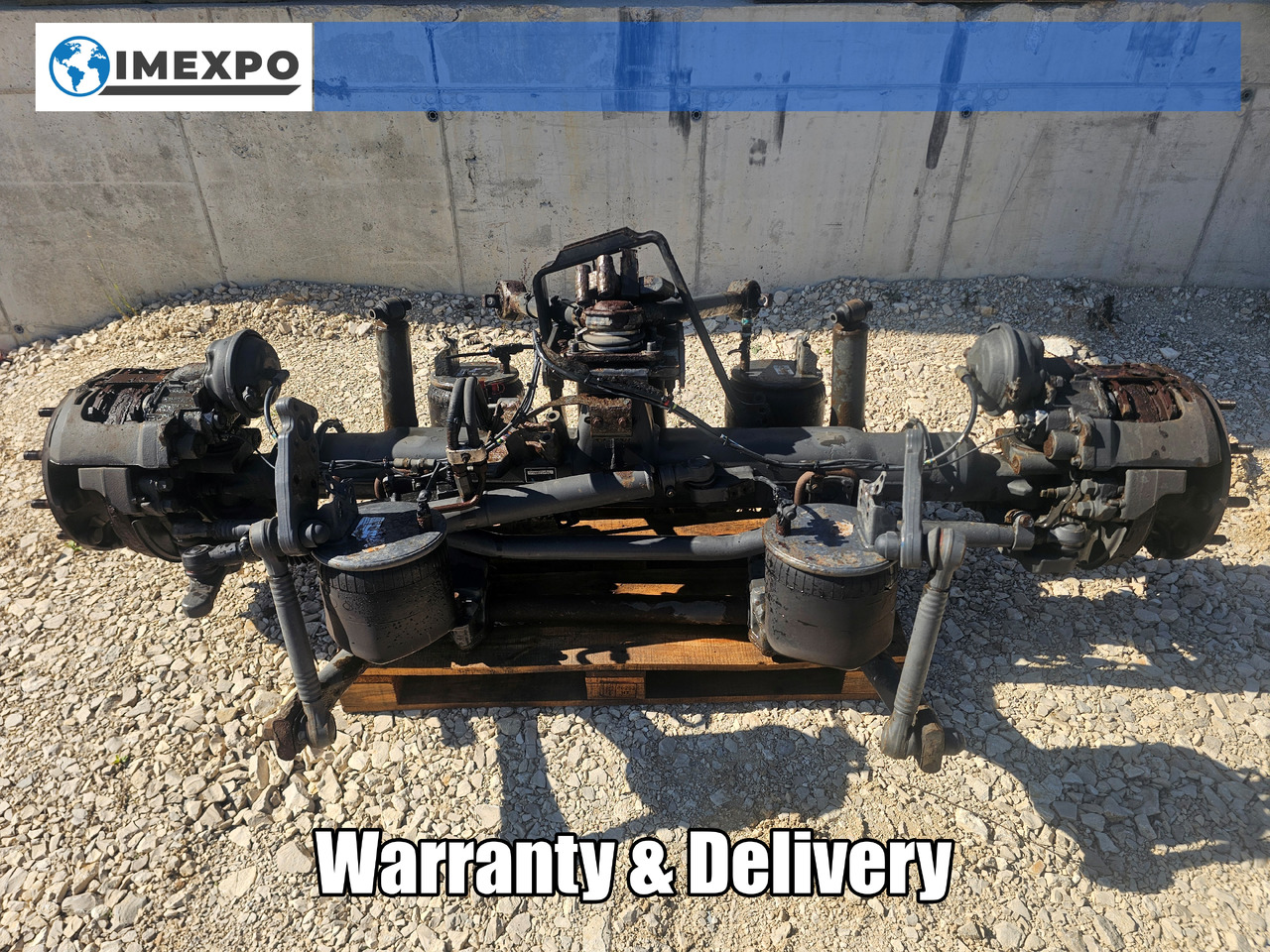 VOLVO FH FM / LIFT & STEERING AXLE / 6x2 / COMPLETE - Essieu arrière: photos 1 VOLVO FH FM / LIFT & STEERING AXLE / 6x2 / COMPLETE - Essieu arrière: photos 1