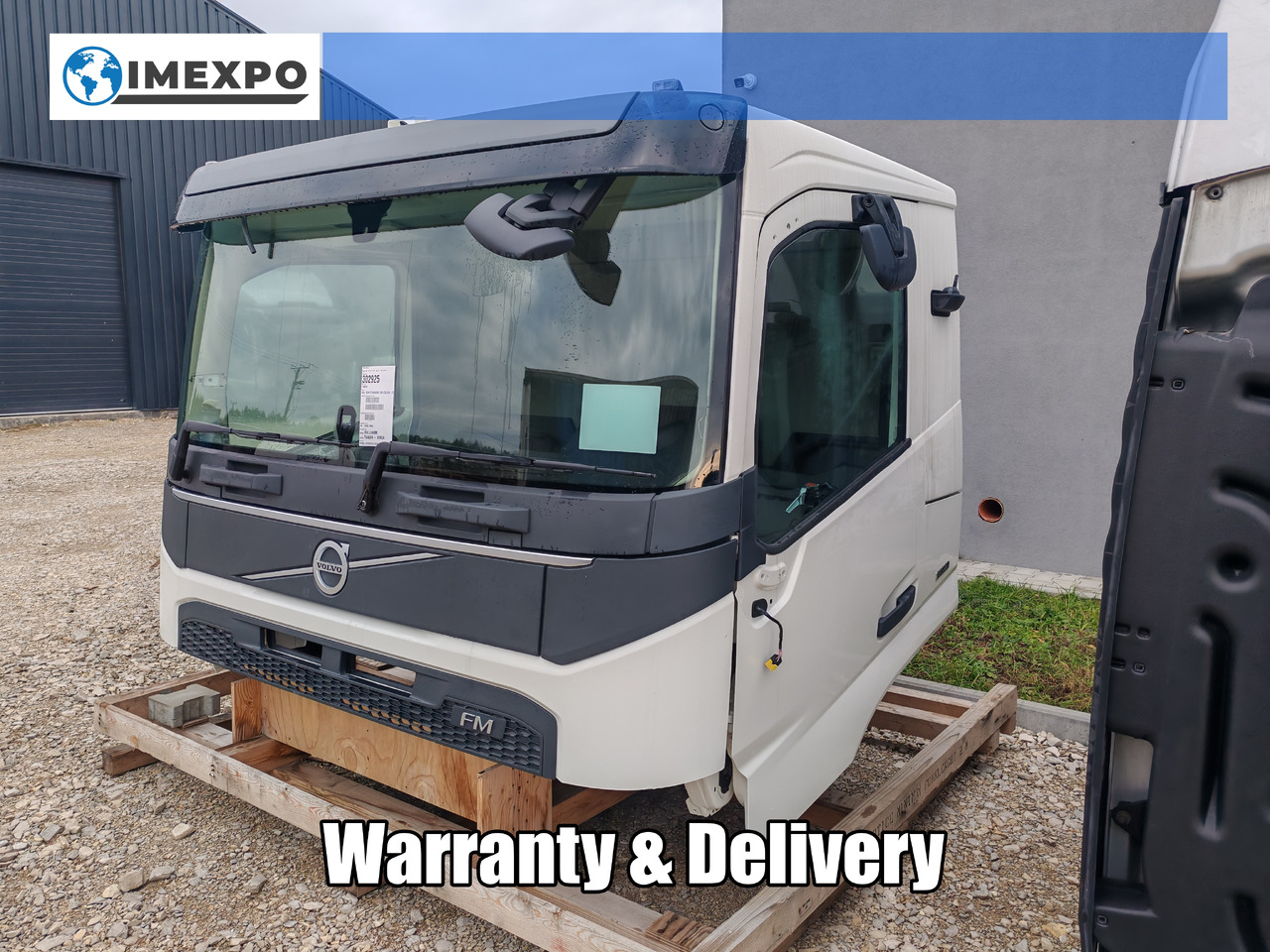 VOLVO FM5 FMX LOW DAY CAB CABINE / COLOR: 91107 / BRAND NEW - Cabine: photos 1 VOLVO FM5 FMX LOW DAY CAB CABINE / COLOR: 91107 / BRAND NEW - Cabine: photos 1