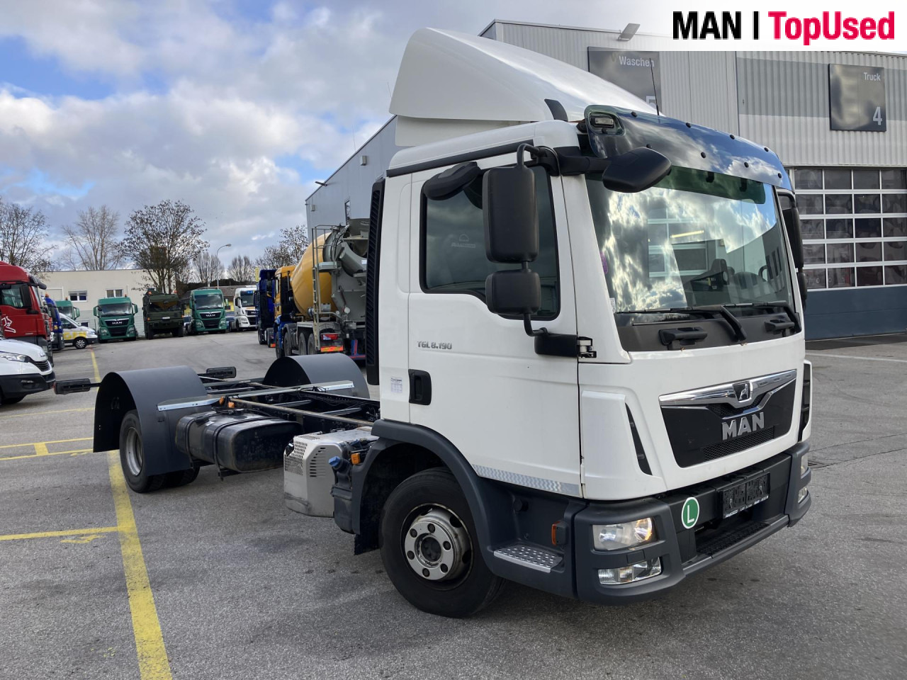MAN TGL 8.190 4X2 BL - Châssis cabine: photos 1 MAN TGL 8.190 4X2 BL - Châssis cabine: photos 1