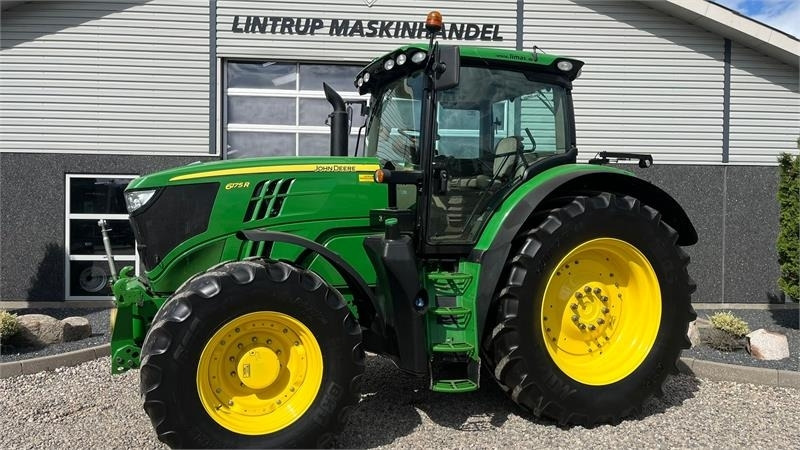 John Deere 6175R Med frontlift og frontPTO samt luft anlæg  - Tracteur agricole: photos 1 John Deere 6175R Med frontlift og frontPTO samt luft anlæg  - Tracteur agricole: photos 1