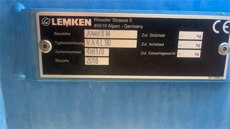 Lemken Juwel 8M VX4L90 MEGET VELHOLDT plov som ikke har k - Charrue: photos 5 Lemken Juwel 8M VX4L90 MEGET VELHOLDT plov som ikke har k - Charrue: photos 5
