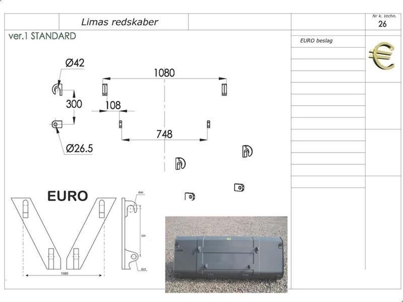 Limas Balletang Balletang med EURO - Pinces pour Machine agricole: photos 2 Limas Balletang Balletang med EURO - Pinces pour Machine agricole: photos 2