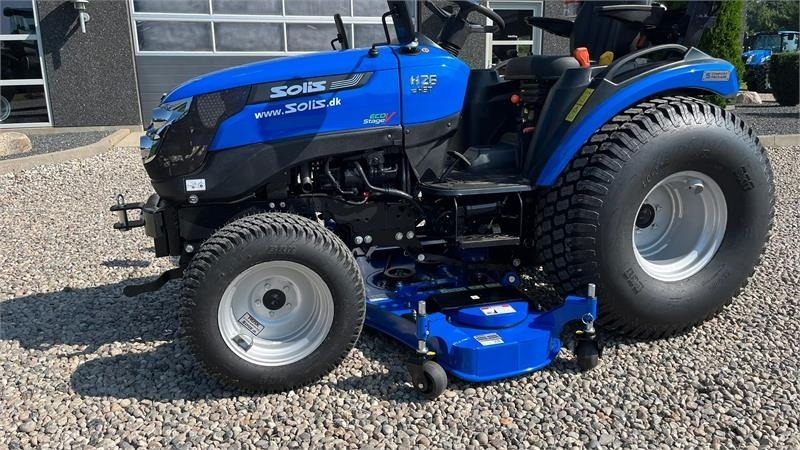 Tracteur communal Solis 26 HST Hydrostat Turf hjul og klipperbord: photos 6
