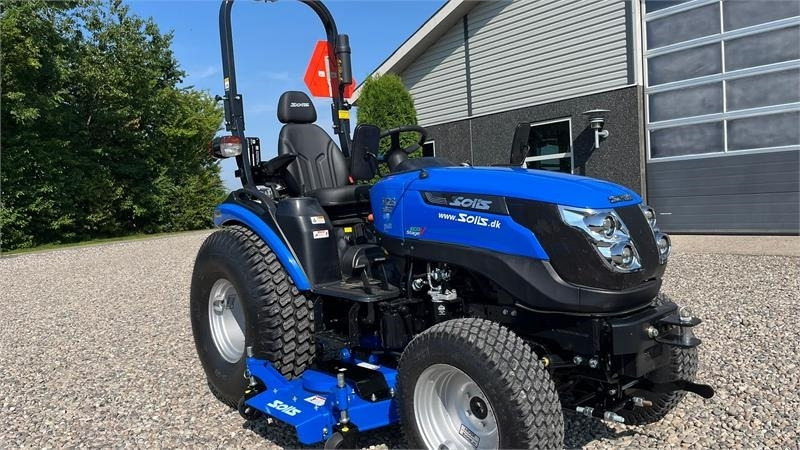 Tracteur communal Solis 26 HST Hydrostat Turf hjul og klipperbord: photos 9