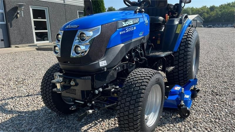 Tracteur communal Solis 26 HST Hydrostat Turf hjul og klipperbord: photos 7