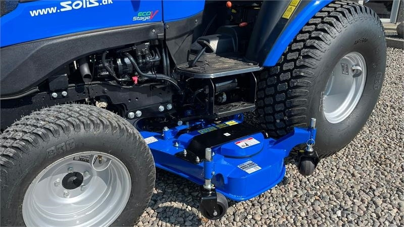 Tracteur communal Solis 26 HST Hydrostat Turf hjul og klipperbord: photos 17