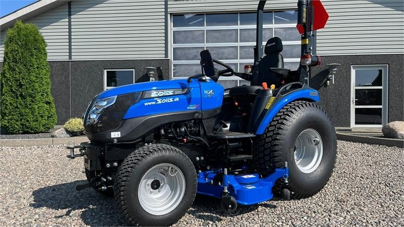Tracteur communal Solis 26 HST Hydrostat Turf hjul og klipperbord: photos 13