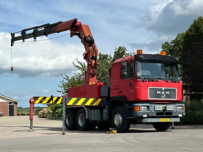 MAN F16 25.502 V10 PALFINGER PK52000 52TM CRANE/GRUE/WINCH!! ELECTRO PACK!!6x4!! - Camion grue: photos 1 MAN F16 25.502 V10 PALFINGER PK52000 52TM CRANE/GRUE/WINCH!! ELECTRO PACK!!6x4!! - Camion grue: photos 1