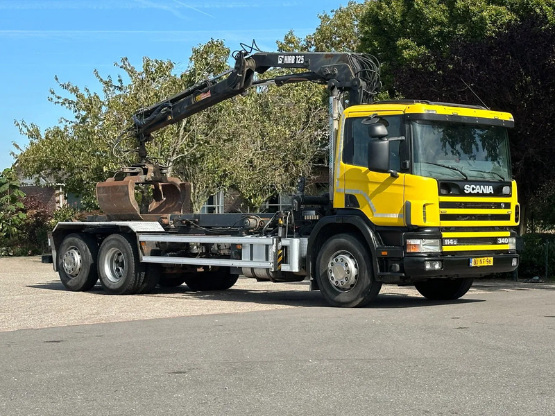 Scania R114-340 6x2 !!KRAAN/CONTAINER/KABEL!!MANUELL!! - Camion - système de câble, Camion grue: photos 4 Scania R114-340 6x2 !!KRAAN/CONTAINER/KABEL!!MANUELL!! - Camion - système de câble, Camion grue: photos 4