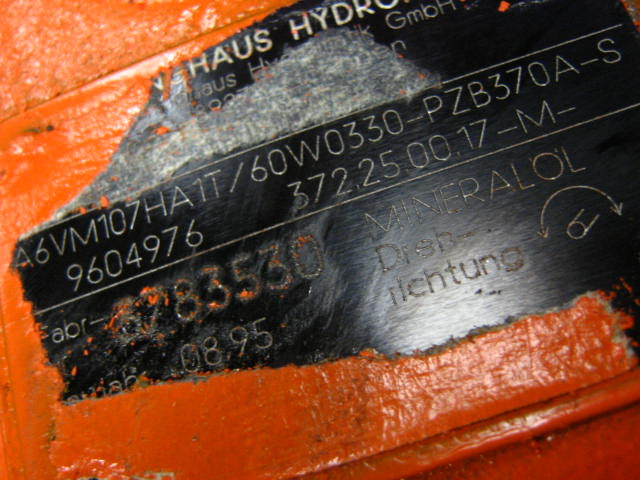 Brueninghaus Hydromatik A6VM107HA1T/60W0330-PZB370A-S - - Moteur hydraulique pour Engins de chantier: photos 2 Brueninghaus Hydromatik A6VM107HA1T/60W0330-PZB370A-S - - Moteur hydraulique pour Engins de chantier: photos 2