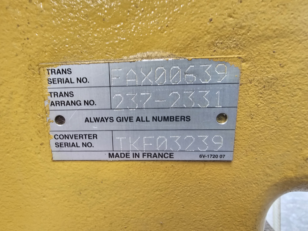 Caterpillar 2372331 - Boîte de vitesse pour Engins de chantier: photos 5 Caterpillar 2372331 - Boîte de vitesse pour Engins de chantier: photos 5