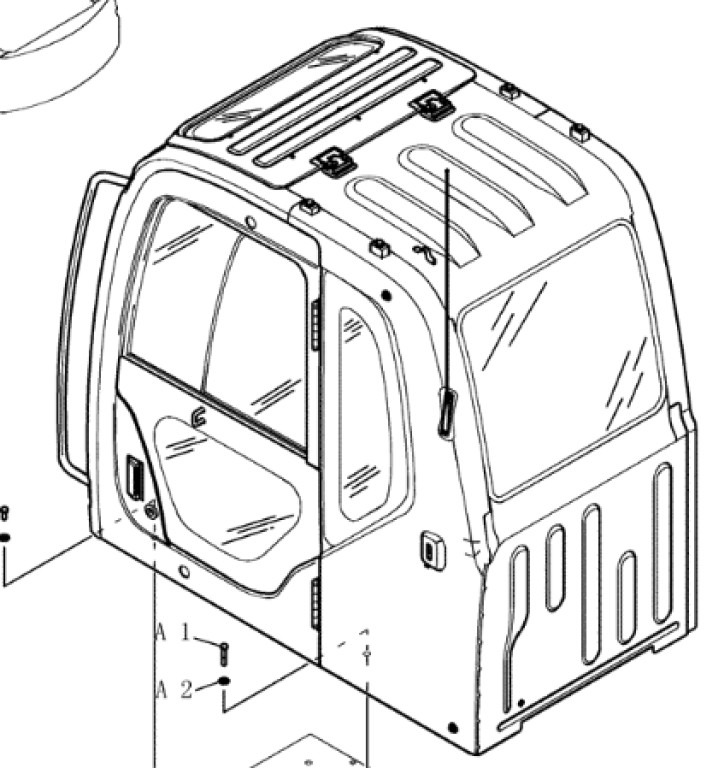 New Holland YN02C00134P1 - Cabine pour Machine agricole: photos 1 New Holland YN02C00134P1 - Cabine pour Machine agricole: photos 1