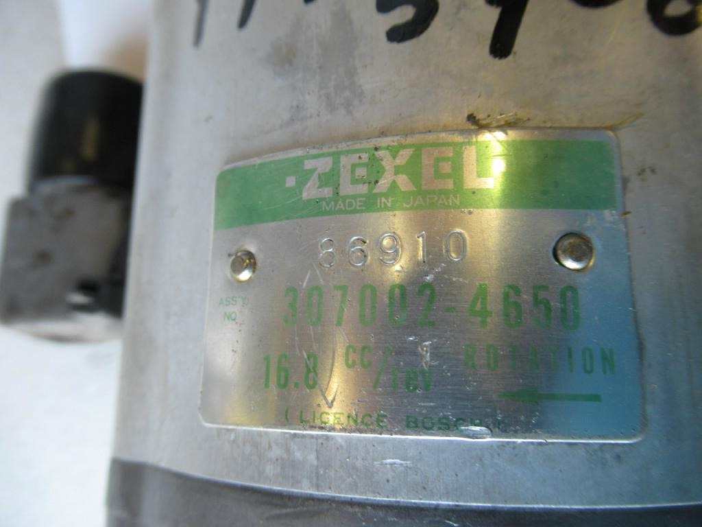 Pompe hydraulique pour Engins de chantier Zexel 307002-4650 -: photos 6 Pompe hydraulique pour Engins de chantier Zexel 307002-4650 -: photos 6