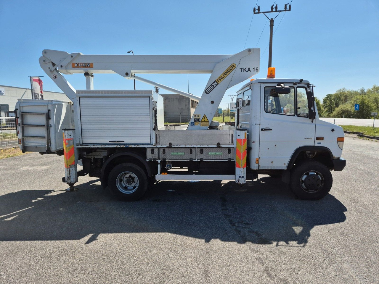 Palfinger TKA 16 - Mercedes-Benz Vario 816 D - Camion avec nacelle: photos 3 Palfinger TKA 16 - Mercedes-Benz Vario 816 D - Camion avec nacelle: photos 3