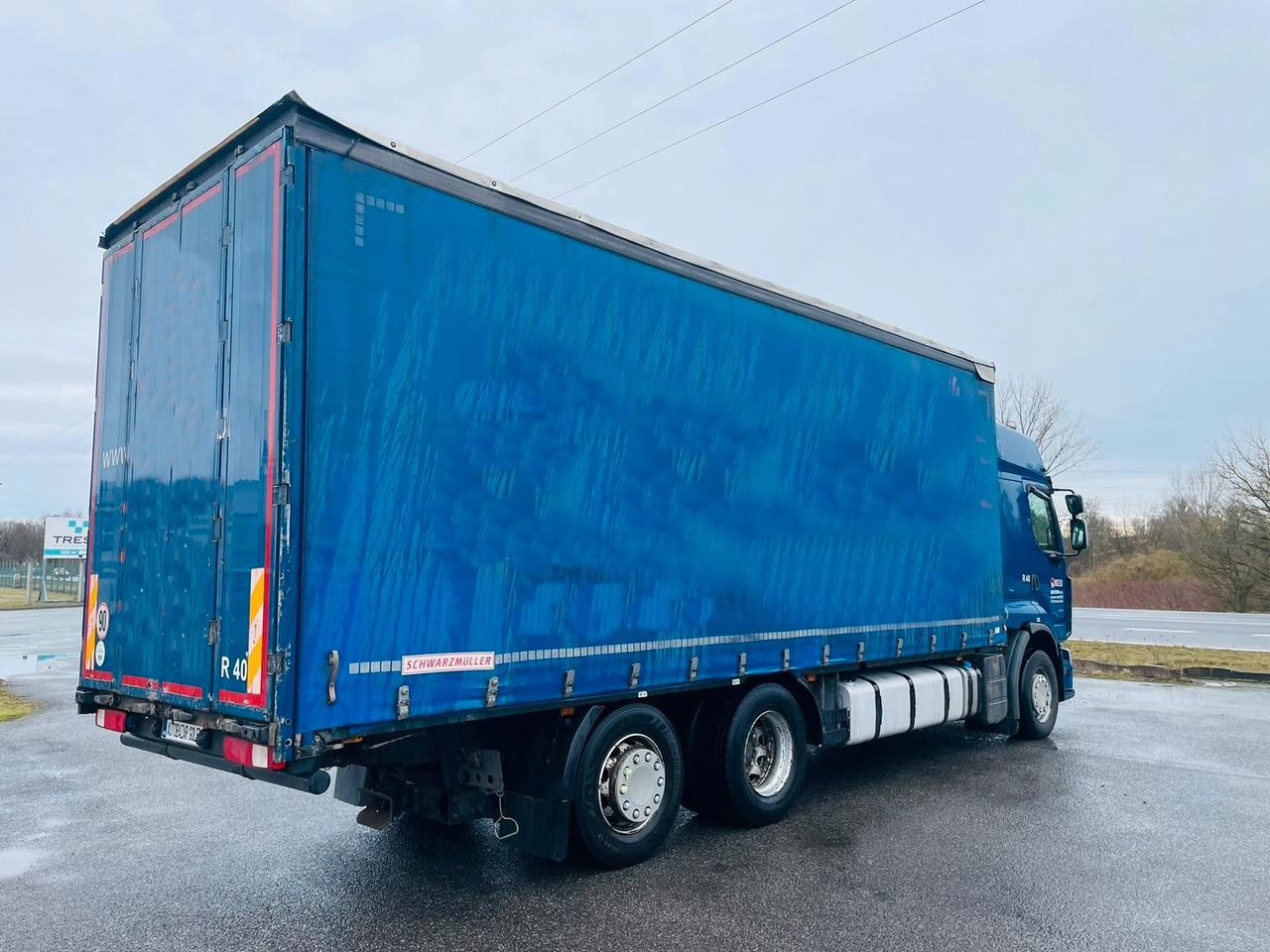 Renault Premium 460 P6X2 EEV - Camion à rideaux coulissants: photos 3 Renault Premium 460 P6X2 EEV - Camion à rideaux coulissants: photos 3
