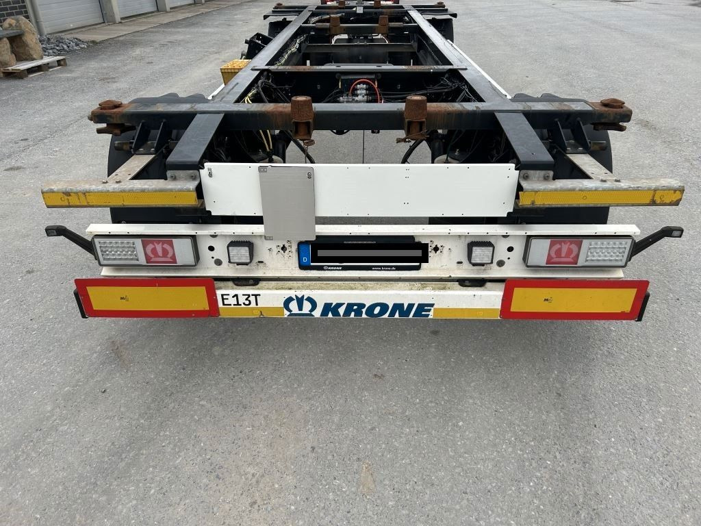 Remorque porte-conteneur/ Caisse mobile neuf Krone 2 Achswechselfahrgestell, Typ: MAXI AZW 18 eL3B7: photos 7