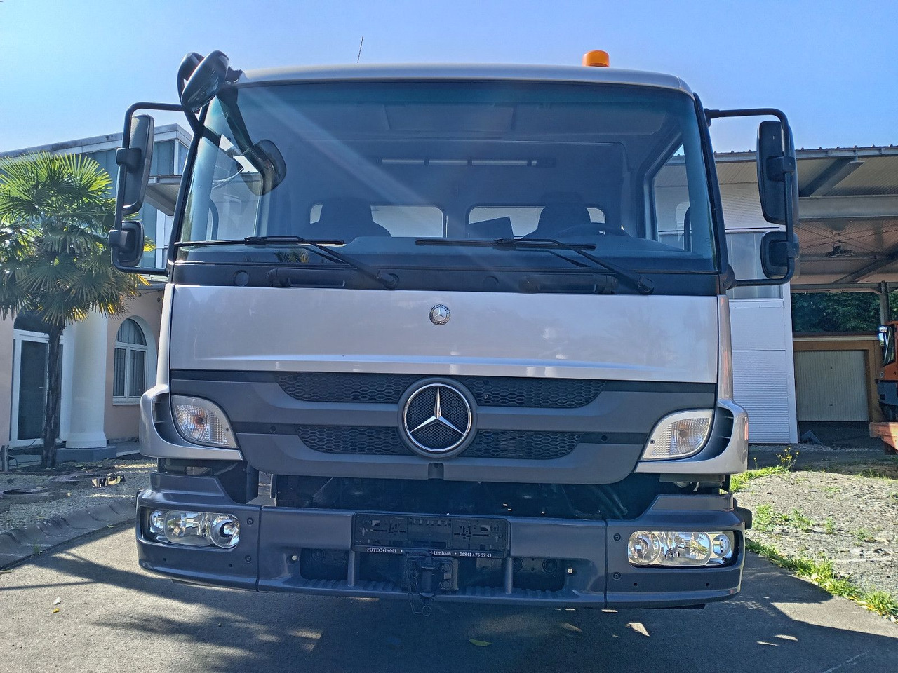 Mercedes-Benz Kamag/ Wiesel/ WBH/KB3708/mit Garantie - Camion porte-conteneur/ Caisse mobile: photos 1 Mercedes-Benz Kamag/ Wiesel/ WBH/KB3708/mit Garantie - Camion porte-conteneur/ Caisse mobile: photos 1