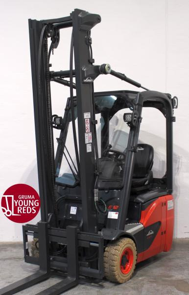 Linde E 12 EVO 386-02 - Chariot élévateur électrique: photos 1 Linde E 12 EVO 386-02 - Chariot élévateur électrique: photos 1