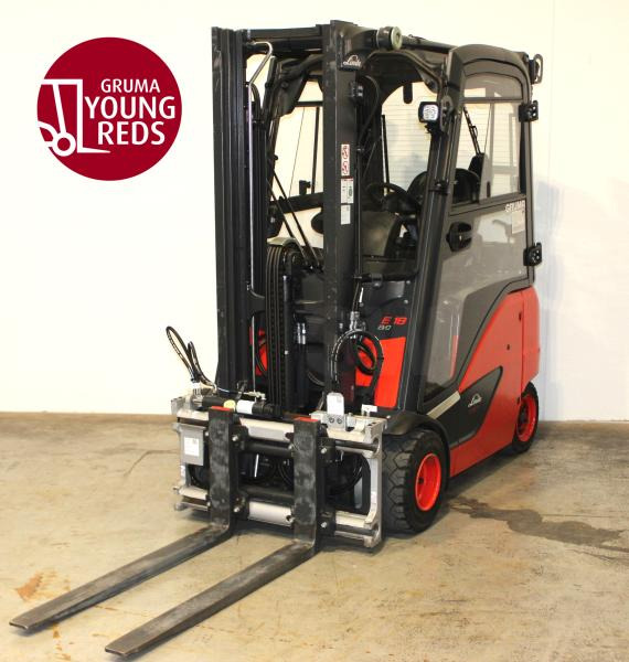 Linde E 18 PH EVO 386-02 - Chariot élévateur électrique: photos 1 Linde E 18 PH EVO 386-02 - Chariot élévateur électrique: photos 1