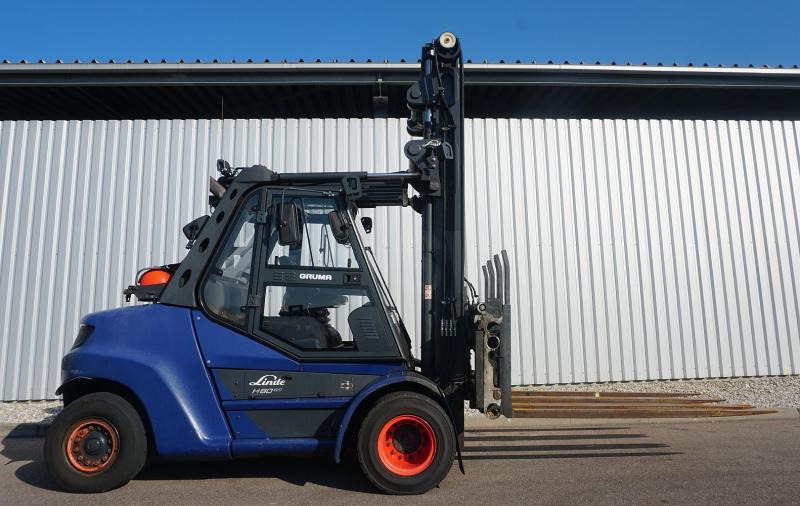 Linde H 80 T/900 EVO 396-03 - Chariot élévateur à gaz: photos 3 Linde H 80 T/900 EVO 396-03 - Chariot élévateur à gaz: photos 3