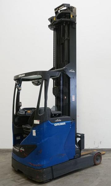 Linde R 16 HD 1120 - Chariot à mât rétractable: photos 1 Linde R 16 HD 1120 - Chariot à mât rétractable: photos 1