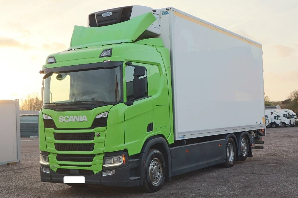 Scania R450B6X2*4NB Serie 2993 - Camion frigorifique: photos 1 Scania R450B6X2*4NB Serie 2993 - Camion frigorifique: photos 1