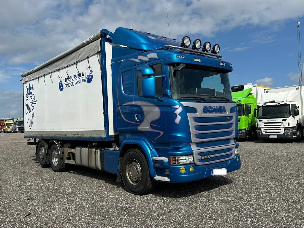 Scania R490LB6X2MNB Serie 4210 - Camion plateau: photos 2 Scania R490LB6X2MNB Serie 4210 - Camion plateau: photos 2