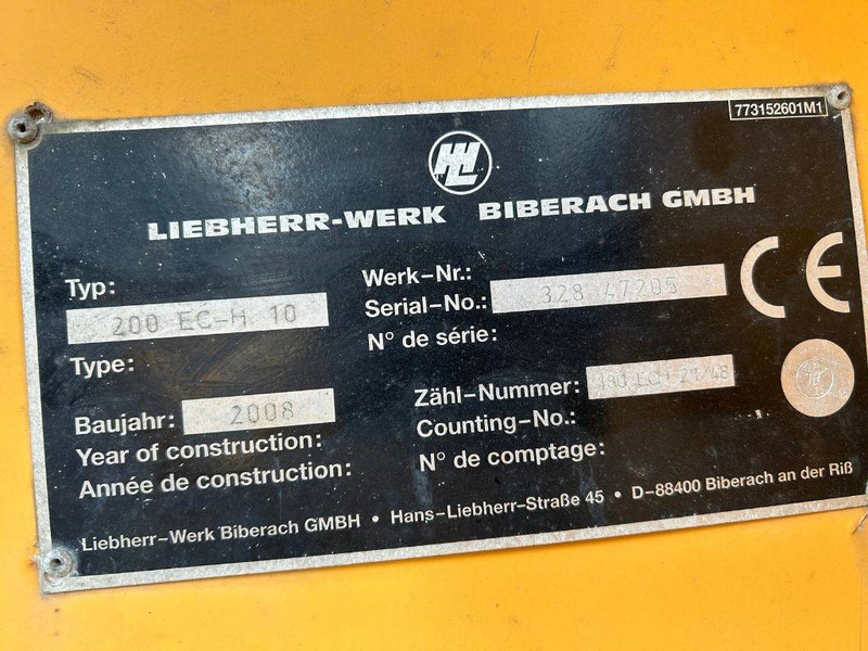Grue à tour Liebherr 200 ECH 10 Litronic: photos 7