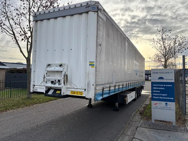 Krone SD 3 axle drum brake schuifzeil schuifdak - Semi-remorque rideaux coulissants: photos 1 Krone SD 3 axle drum brake schuifzeil schuifdak - Semi-remorque rideaux coulissants: photos 1