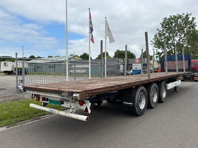 Krone SD Flatbed met rongen 41 ton standard chassis - Semi-remorque plateau: photos 4 Krone SD Flatbed met rongen 41 ton standard chassis - Semi-remorque plateau: photos 4
