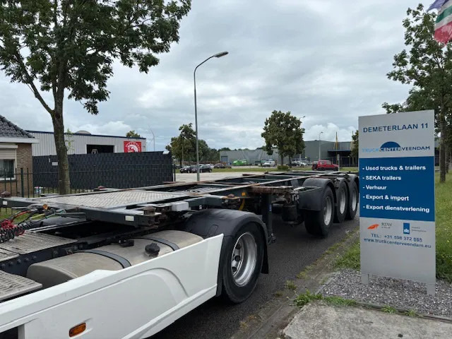 Pacton Containerchassis 20/30ft 2 lift axles ADR - Semi-remorque porte-conteneur/ Caisse mobile: photos 1 Pacton Containerchassis 20/30ft 2 lift axles ADR - Semi-remorque porte-conteneur/ Caisse mobile: photos 1