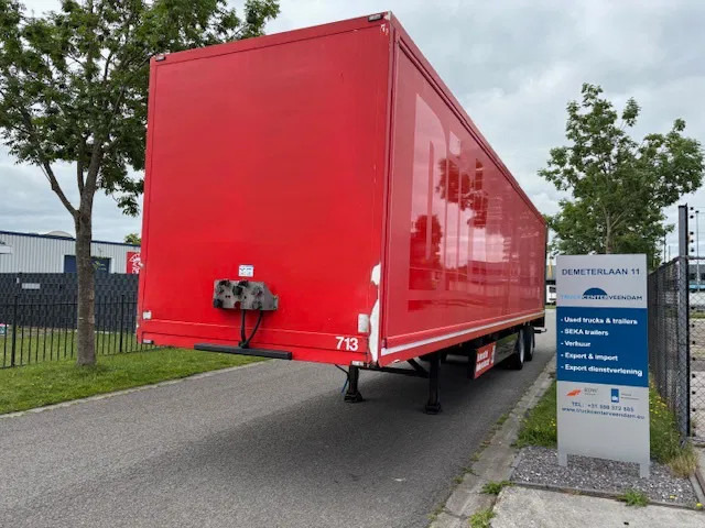 Vogelzang Closed box steering axle 2.5 ton taillift set batteries - Semi-remorque fourgon: photos 1 Vogelzang Closed box steering axle 2.5 ton taillift set batteries - Semi-remorque fourgon: photos 1