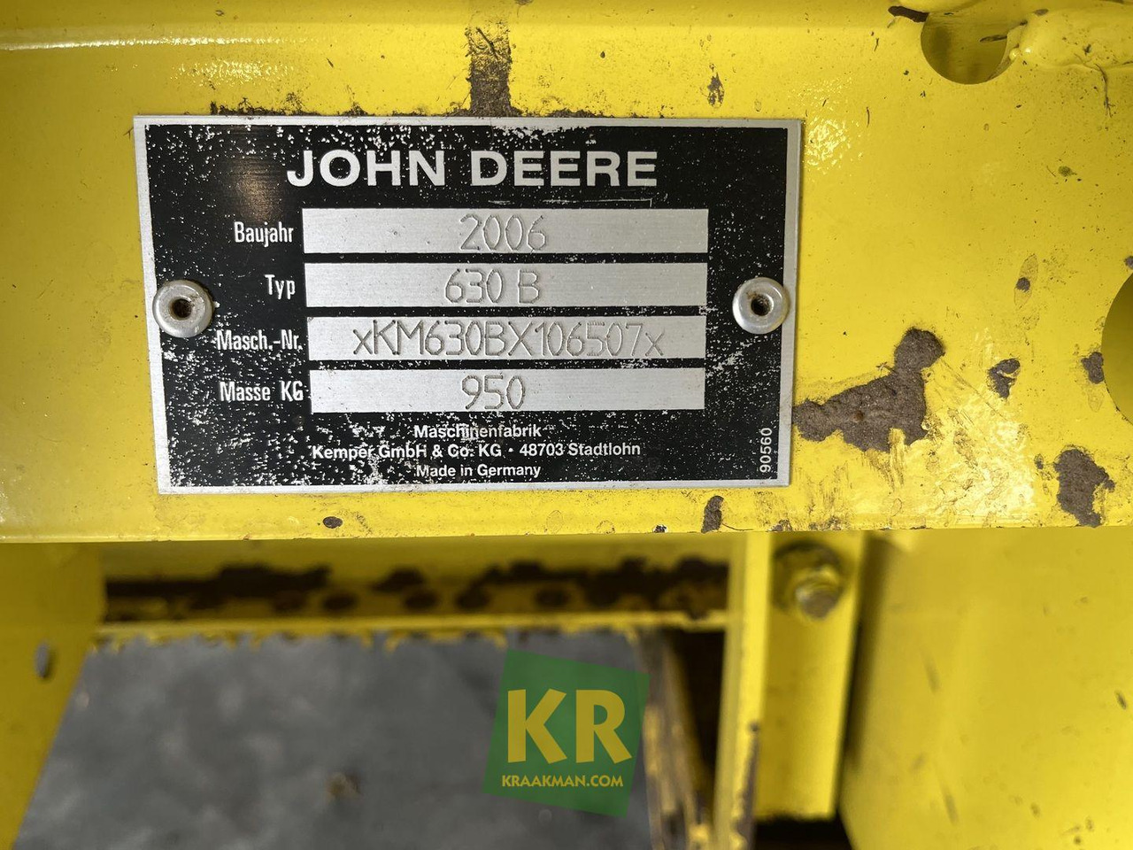John Deere 630B - Accessoire aux ensileuses: photos 5 John Deere 630B - Accessoire aux ensileuses: photos 5