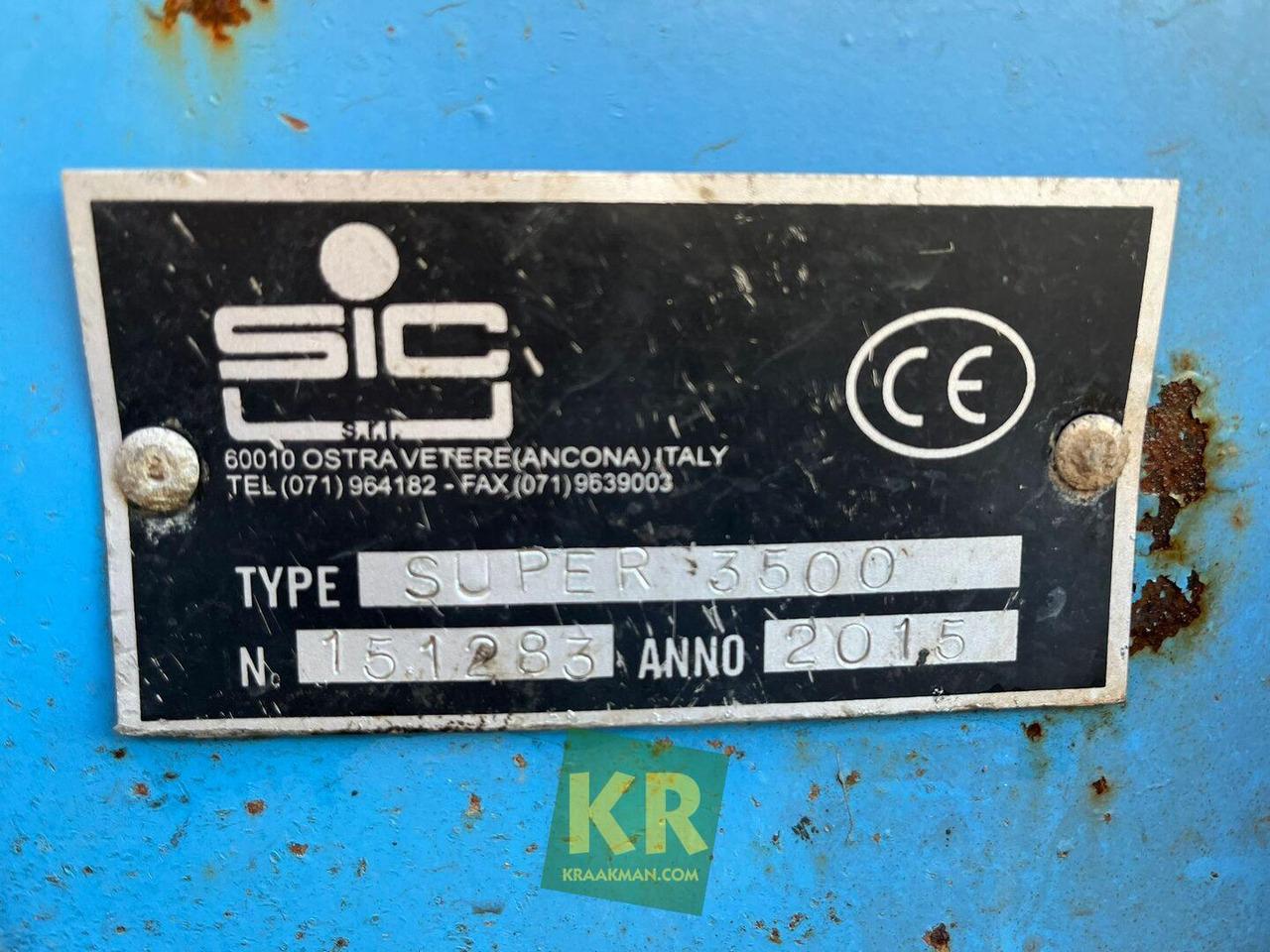 Overig Sicma - Herse: photos 1 Overig Sicma - Herse: photos 1