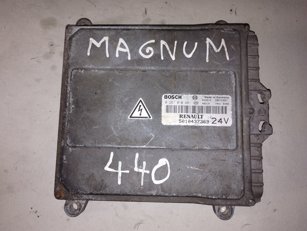 STEROWNIK SILNIKA RENAULT MAGNUM 440 MACK 0281010481 5010437363 - Bloc de gestion: photos 1 STEROWNIK SILNIKA RENAULT MAGNUM 440 MACK 0281010481 5010437363 - Bloc de gestion: photos 1