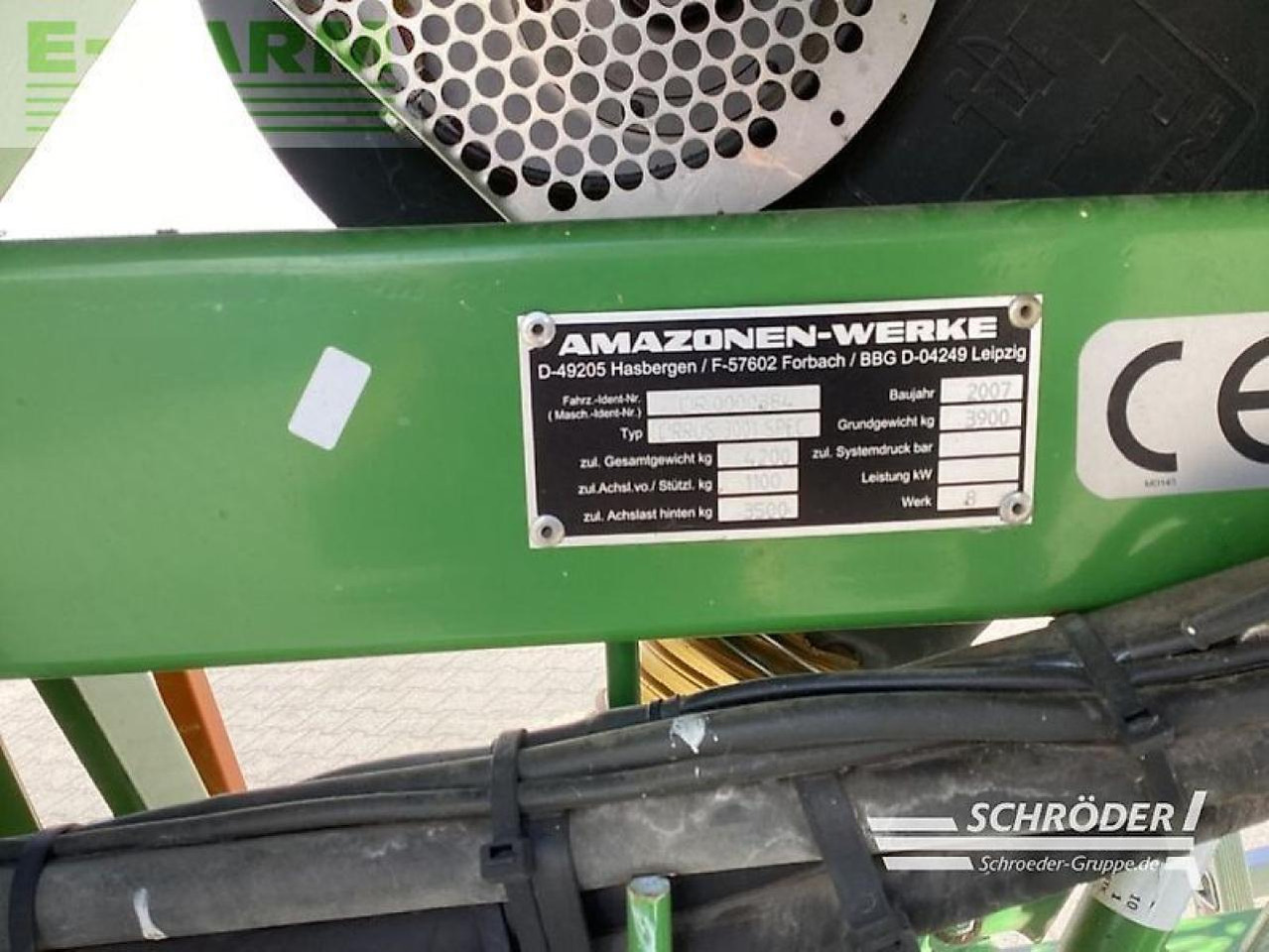 Amazone cirrus 3001 special - Semoir: photos 3 Amazone cirrus 3001 special - Semoir: photos 3