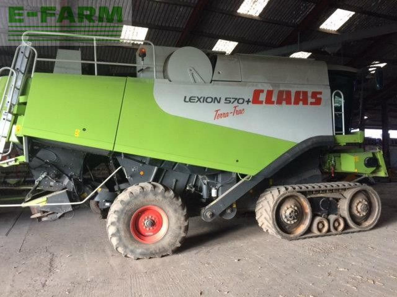 CLAAS LEXION 570 TT - Moissonneuse-batteuse: photos 2 CLAAS LEXION 570 TT - Moissonneuse-batteuse: photos 2
