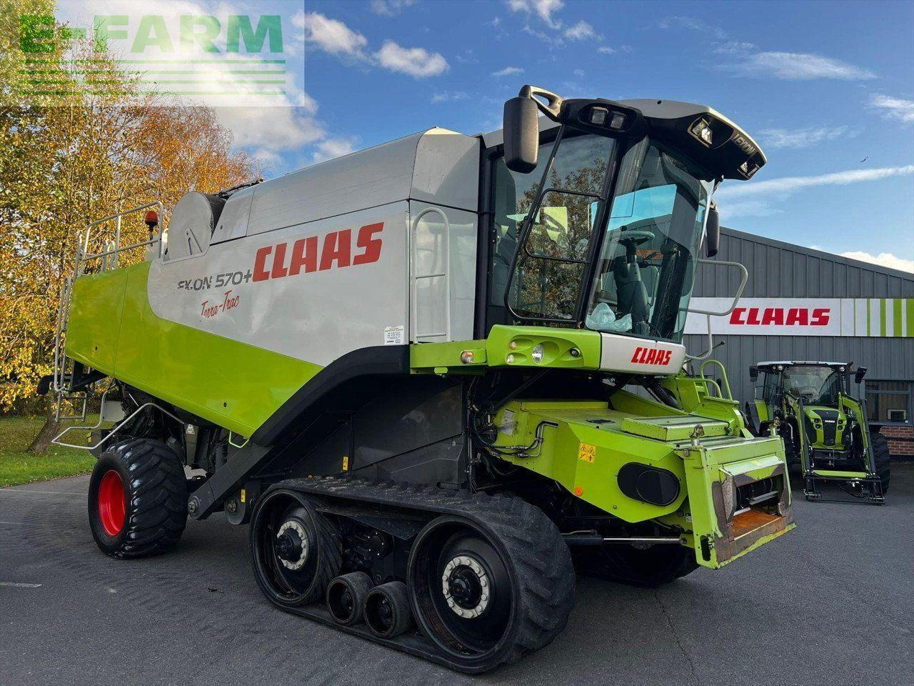 CLAAS LEXION 570+ TT - Moissonneuse-batteuse: photos 3 CLAAS LEXION 570+ TT - Moissonneuse-batteuse: photos 3