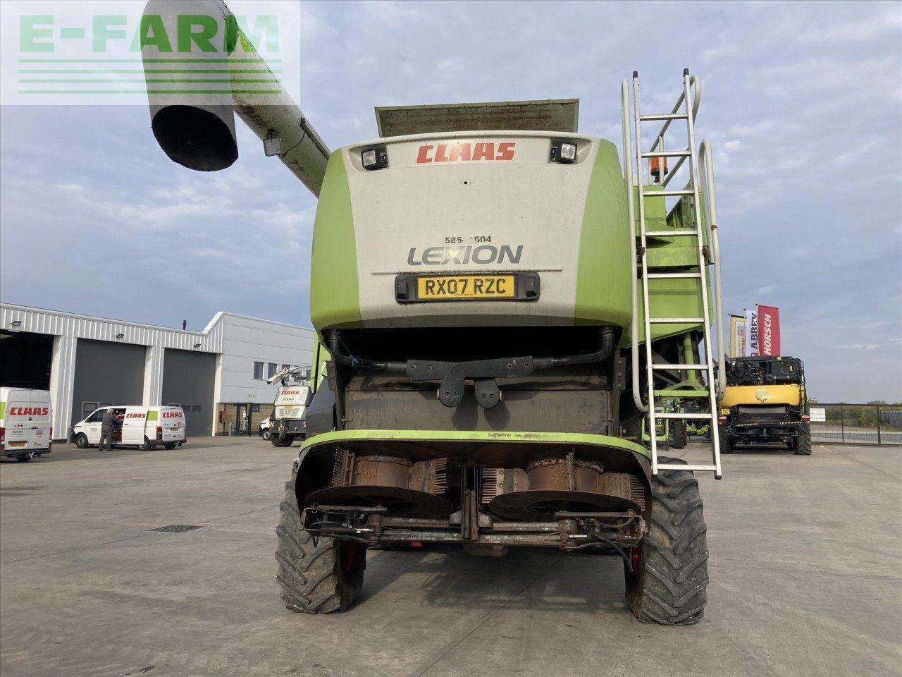 Moissonneuse-batteuse CLAAS LEXION 580+ TT: photos 9