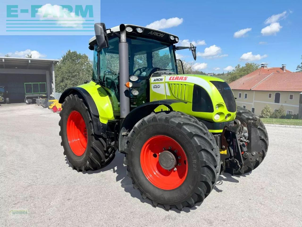 CLAAS arion 520 - Tracteur agricole: photos 1 CLAAS arion 520 - Tracteur agricole: photos 1