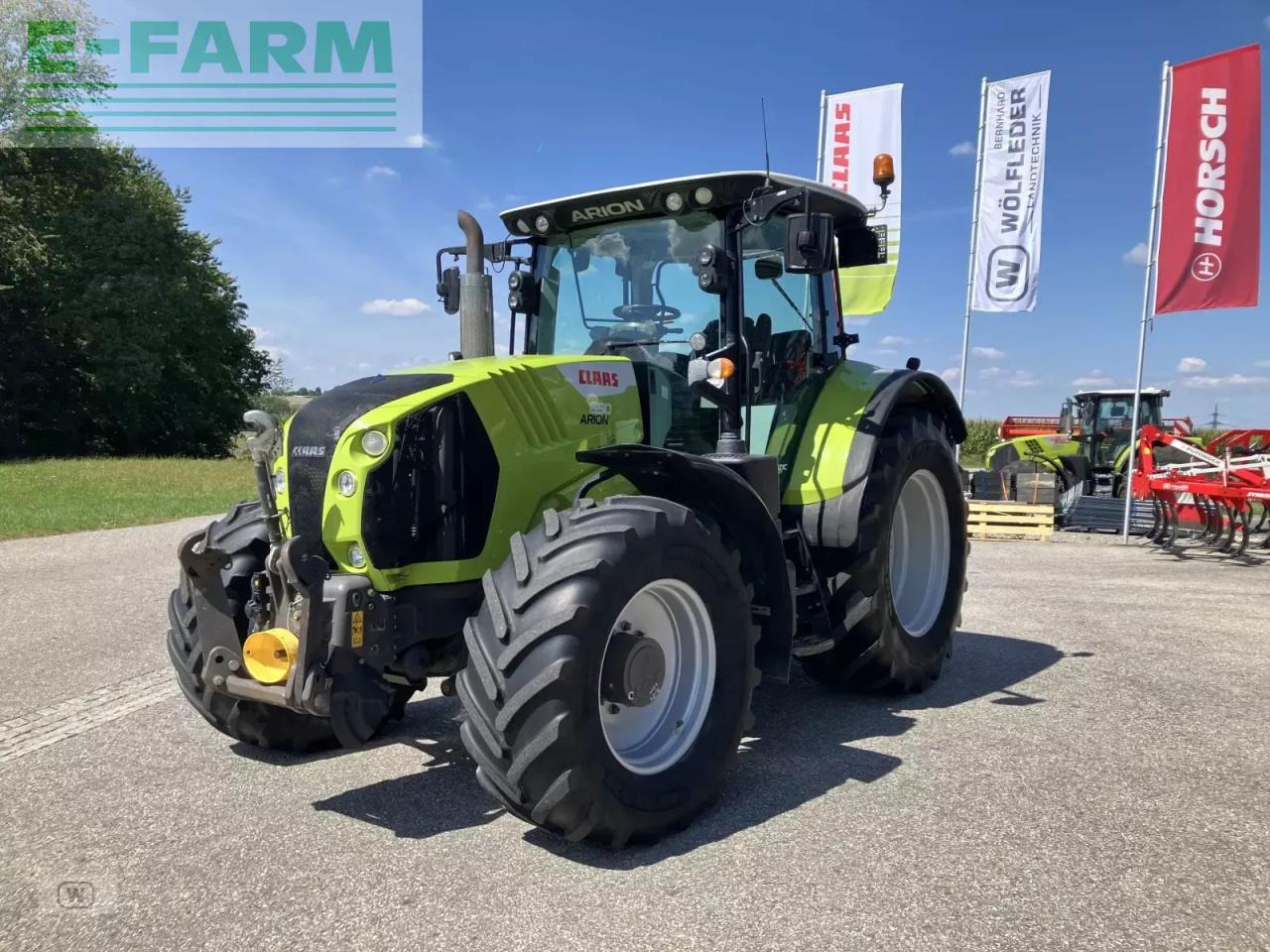 CLAAS arion 650 c-matic cebis CMATIC CEBIS - Tracteur agricole: photos 1 CLAAS arion 650 c-matic cebis CMATIC CEBIS - Tracteur agricole: photos 1