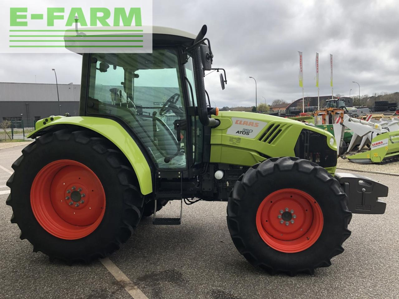 CLAAS atos 350 (a79/500) - Tracteur agricole: photos 5 CLAAS atos 350 (a79/500) - Tracteur agricole: photos 5