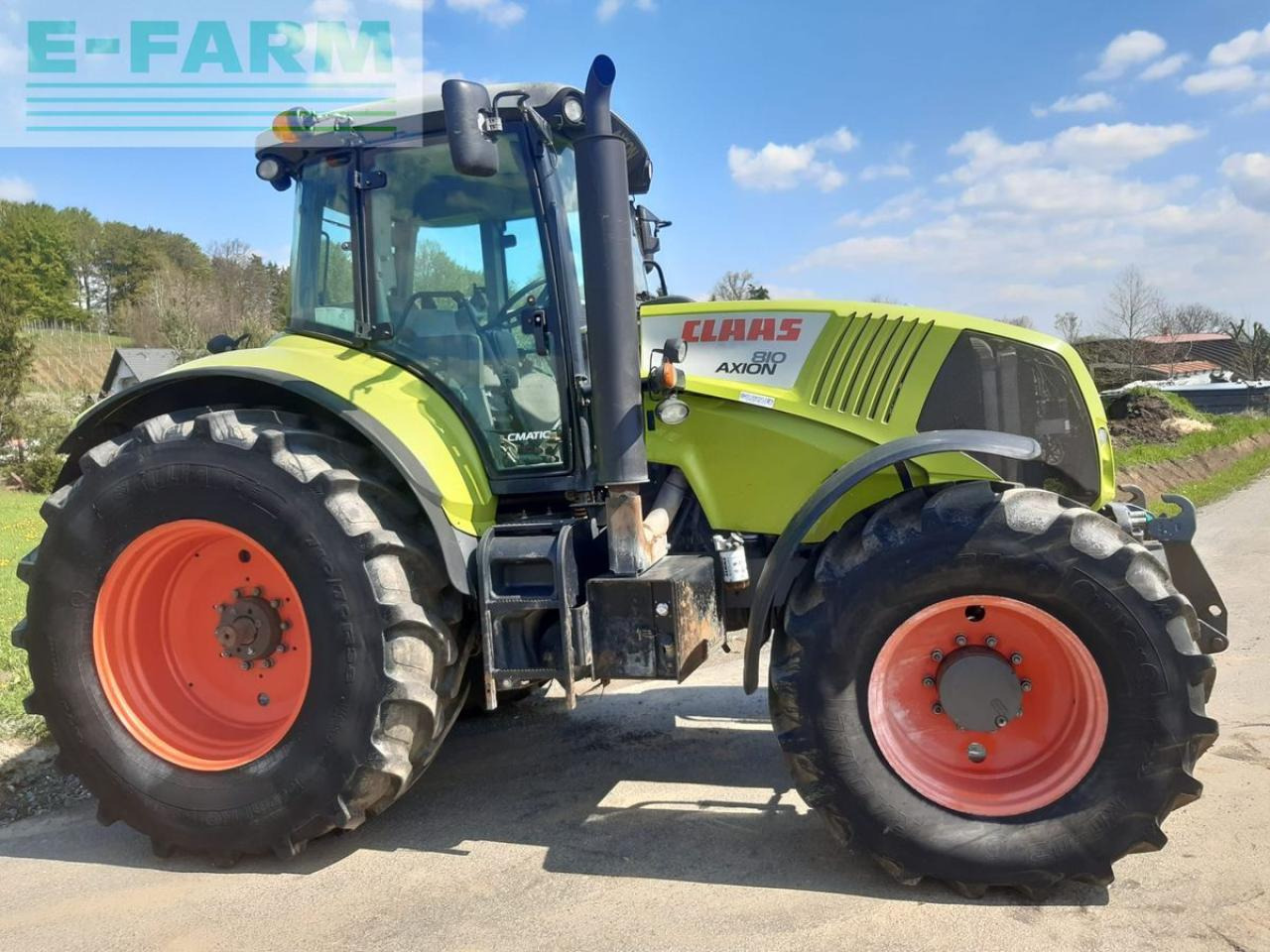 Tracteur agricole CLAAS axion 810 c-matic CMATIC: photos 13