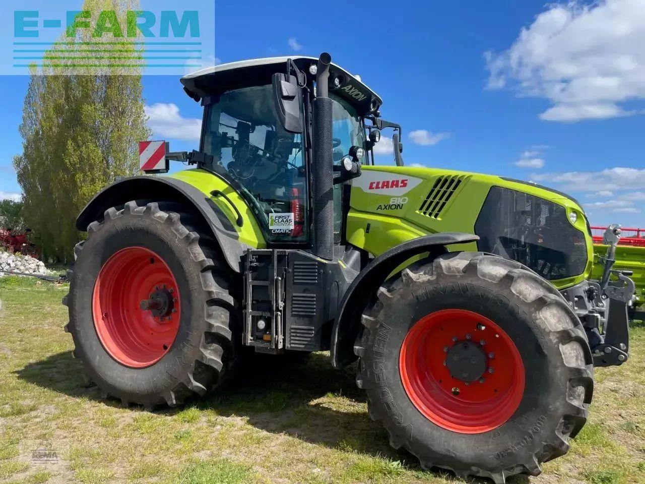 CLAAS axion 810 cmatic CMATIC - Tracteur agricole: photos 2 CLAAS axion 810 cmatic CMATIC - Tracteur agricole: photos 2