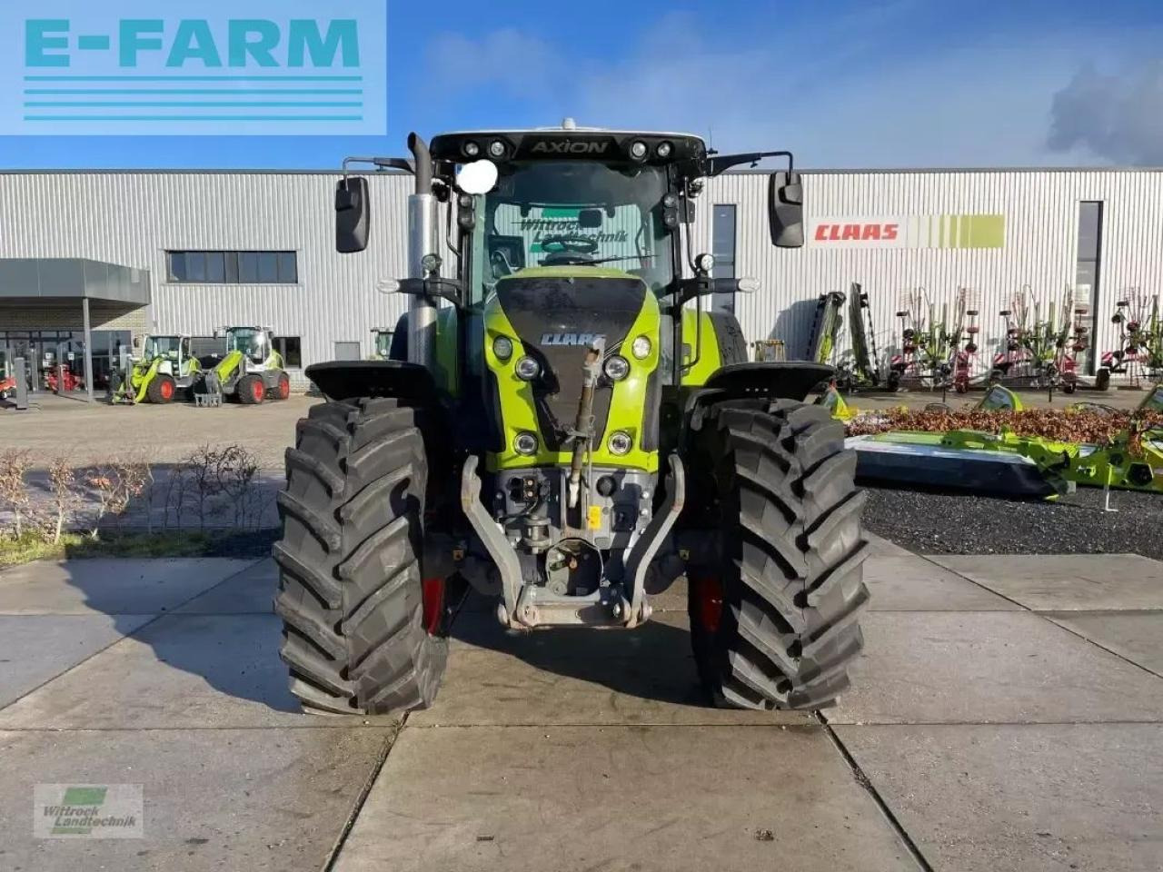 CLAAS axion 810 cmatic CMATIC - Tracteur agricole: photos 2 CLAAS axion 810 cmatic CMATIC - Tracteur agricole: photos 2