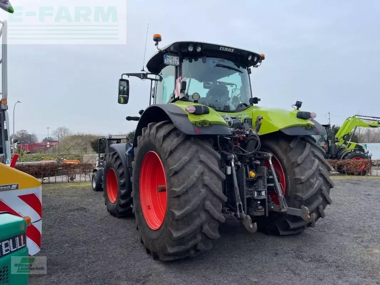 Tracteur agricole CLAAS axion 810 cmatic CMATIC: photos 12