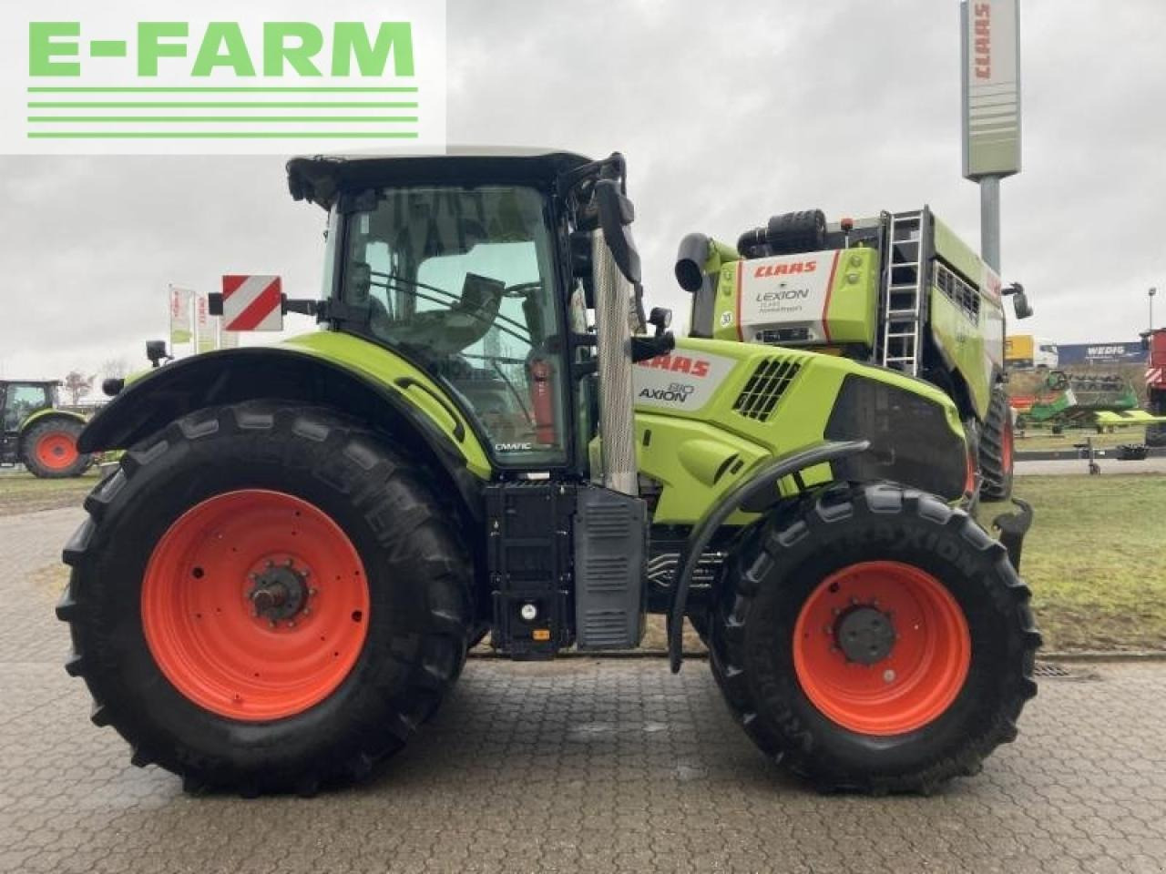 CLAAS axion 810 cmatic cebis CMATIC CEBIS - Tracteur agricole: photos 5 CLAAS axion 810 cmatic cebis CMATIC CEBIS - Tracteur agricole: photos 5