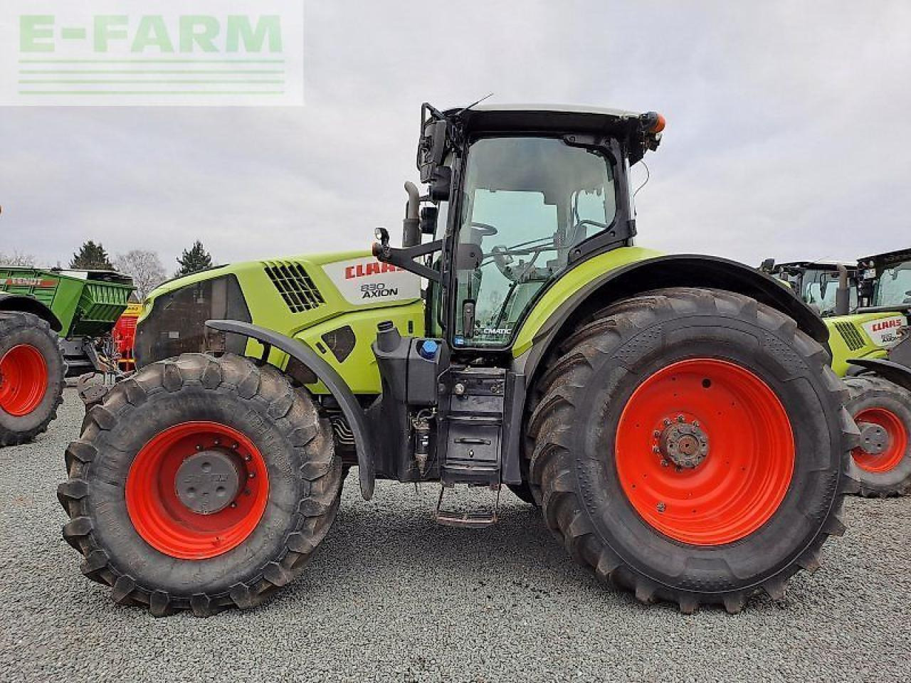 CLAAS axion 830 c-matic CMATIC - Tracteur agricole: photos 1 CLAAS axion 830 c-matic CMATIC - Tracteur agricole: photos 1