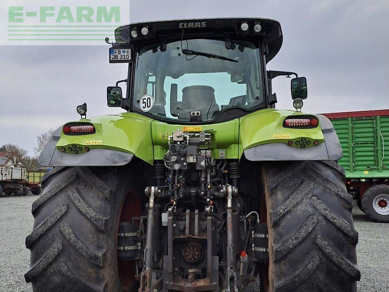 Tracteur agricole CLAAS axion 830 cebis: photos 6