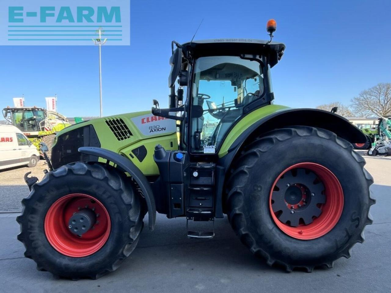 CLAAS axion 830 cmatic cebis, fkh + fzw, nur 4.260 h. - Tracteur agricole: photos 5 CLAAS axion 830 cmatic cebis, fkh + fzw, nur 4.260 h. - Tracteur agricole: photos 5